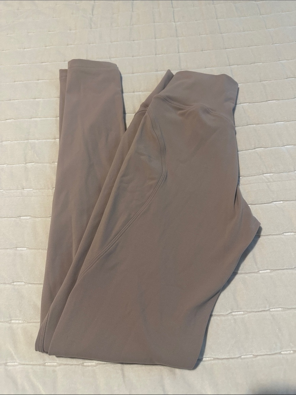Alpha Industries Mauve/Taupe High-Waist Leggings